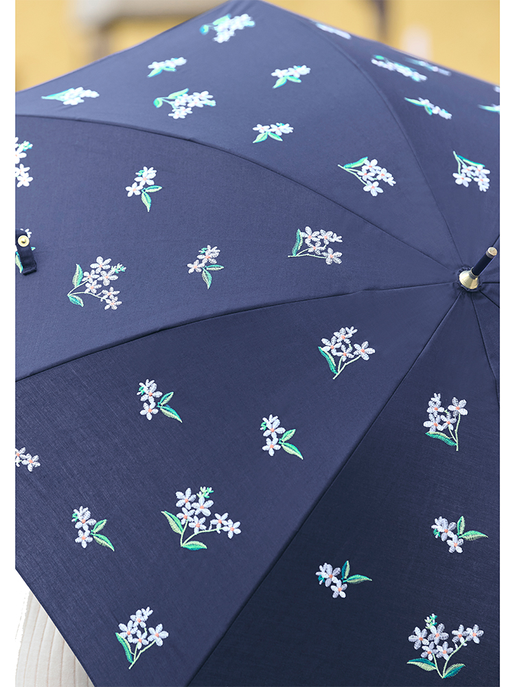 デイジー刺繍日傘