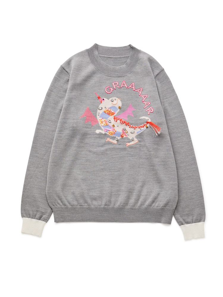 Chesty（チェスティ）ドラゴンニット(F Gray): Online Shop｜公式通販