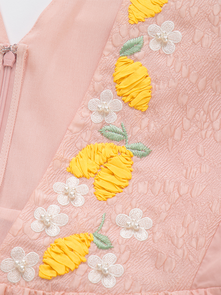 レモンジャンパースカート